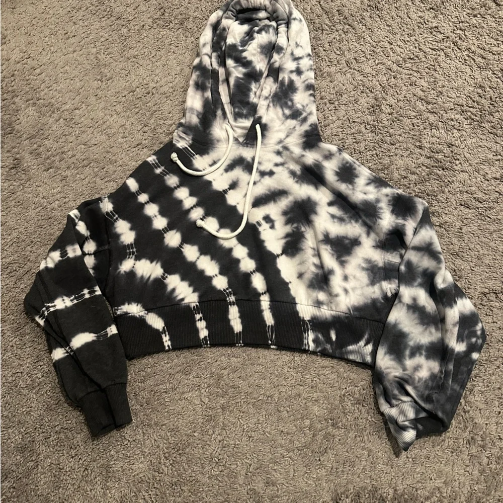Aeropostale Tie Dye Cropped hoodie - Picture 8 of 8